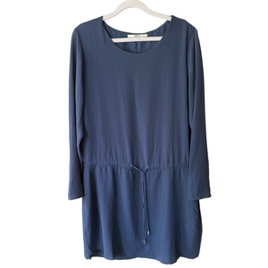 Only Blue Long Sleeve Crew Neck Dress Women’s 38